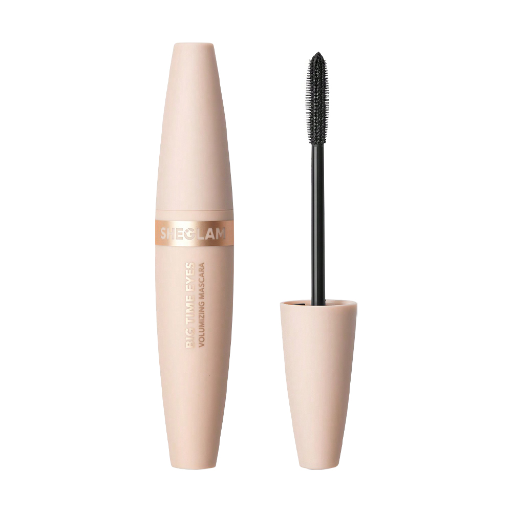 Туш для вій Sheglam Big Time Eyes Volumizing Mascara, Black,  9.5 мл